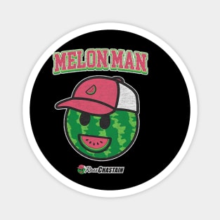 Ross Chastain Charcoal Melon Man Logo Magnet